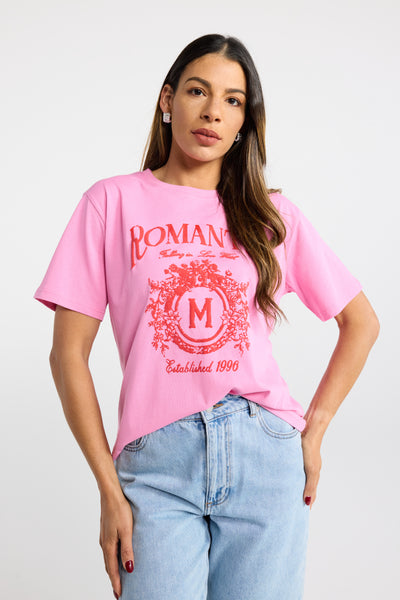 INK ROMANCE TEE HIRT SHORT SLEEVE CREW NECK WHITE PINK GRAPHIC PRINT RED GRAPHIC ROMANTIC GRAPHIC FLORAL GRAPHIC FRONT PRINT ROMANTIC THEME SOFT FEEL LIGHTWEIGHT COMFORTABLE BREATHABLE COTTON FEEL RELAXED FIT OVERSIZED FIT CASUAL EVERYDAY WEAR SUMMER ESSENTIAL WARDROBE STAPLE VERSATILE EASY TO STYLE MINIMALIST CLASSIC TIMELESS STREET STYLE GRAPHIC TEE STATEMENT TOP CREW NECKLINE SHORT SLEEVES SOFT TOUCH FABRIC WHITE PINK
