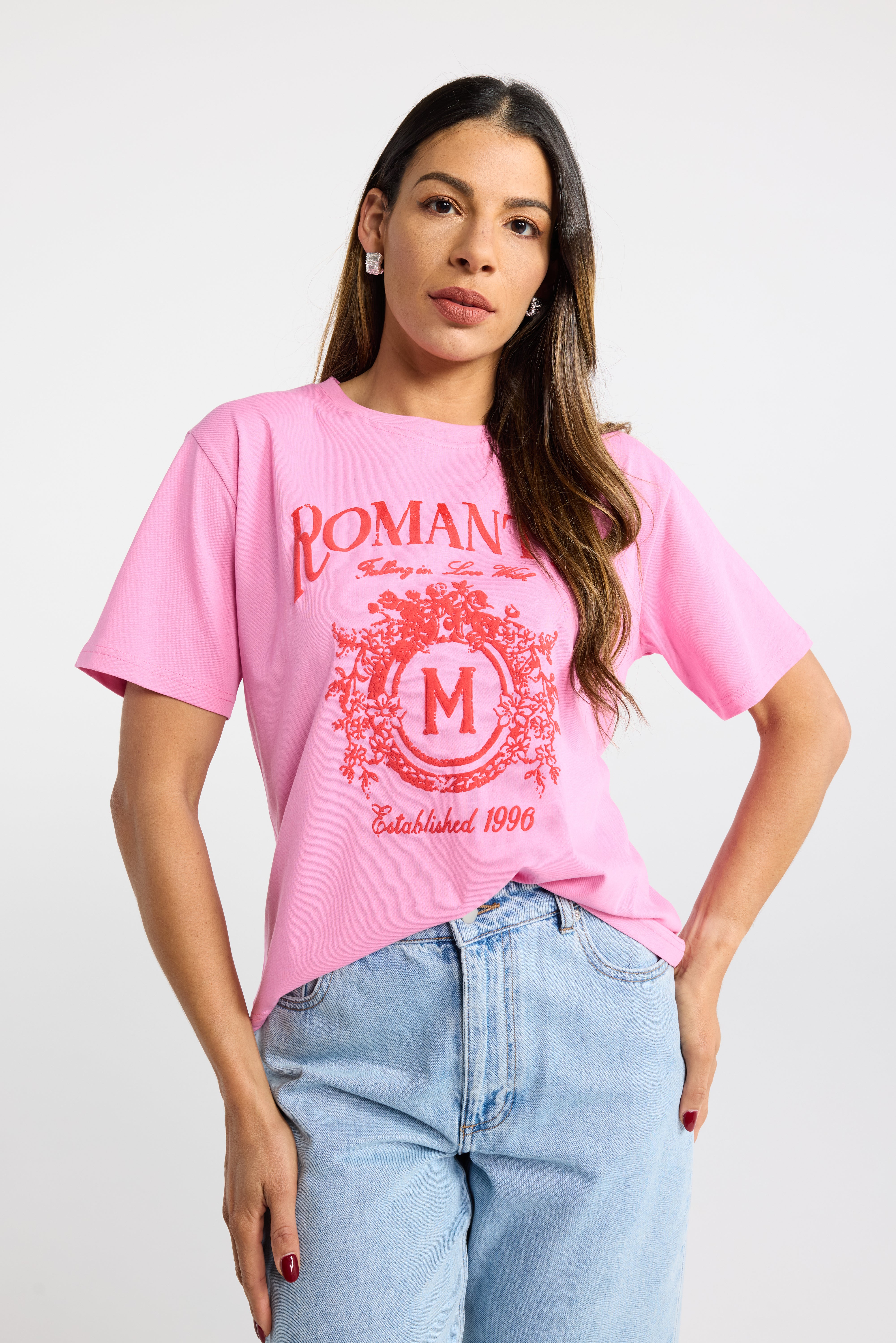 INK ROMANCE TEE HIRT SHORT SLEEVE CREW NECK WHITE PINK GRAPHIC PRINT RED GRAPHIC ROMANTIC GRAPHIC FLORAL GRAPHIC FRONT PRINT ROMANTIC THEME SOFT FEEL LIGHTWEIGHT COMFORTABLE BREATHABLE COTTON FEEL RELAXED FIT OVERSIZED FIT CASUAL EVERYDAY WEAR SUMMER ESSENTIAL WARDROBE STAPLE VERSATILE EASY TO STYLE MINIMALIST CLASSIC TIMELESS STREET STYLE GRAPHIC TEE STATEMENT TOP CREW NECKLINE SHORT SLEEVES SOFT TOUCH FABRIC WHITE PINK