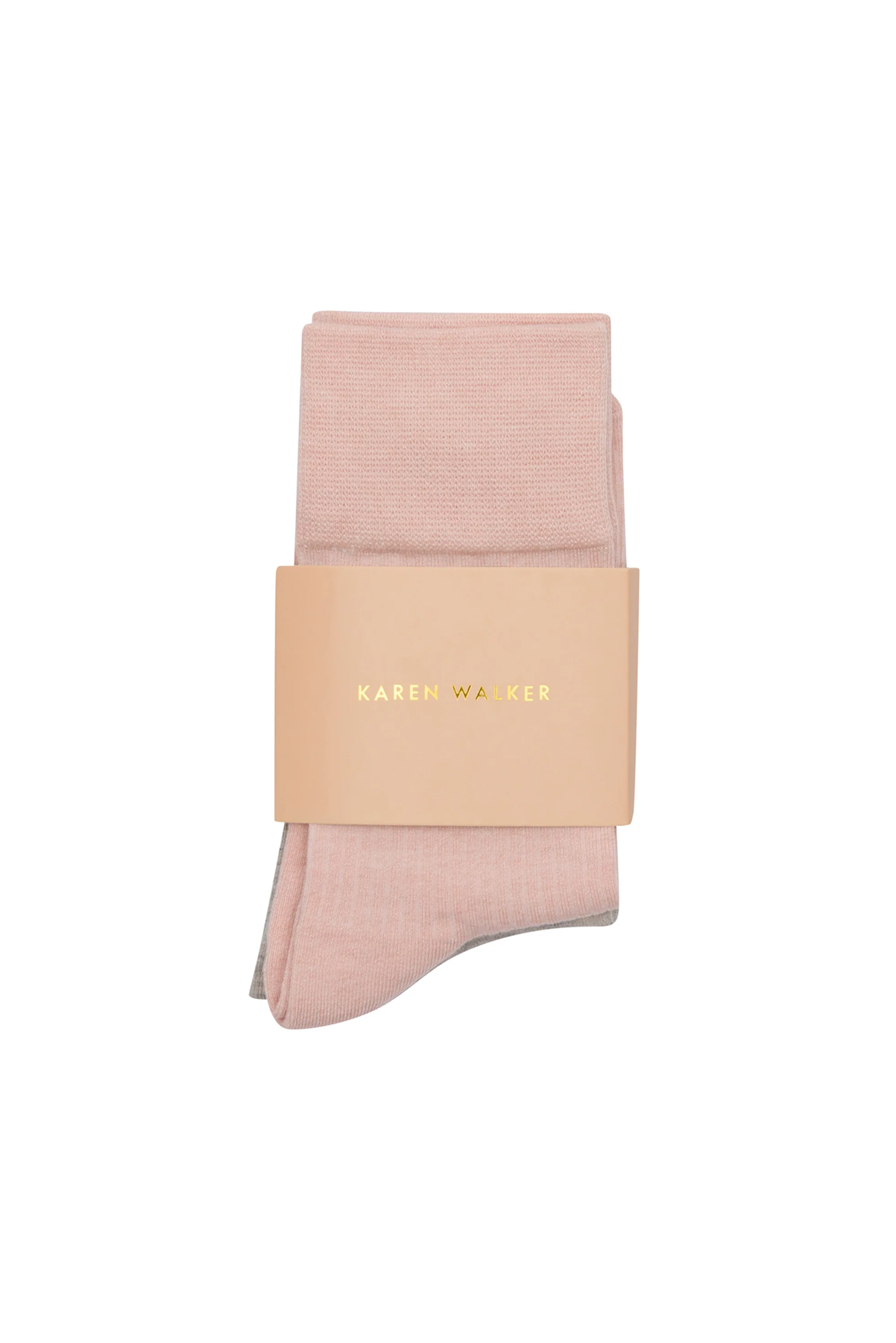 RUNAWAY EMBROIDERED SOCKS 2 PACK