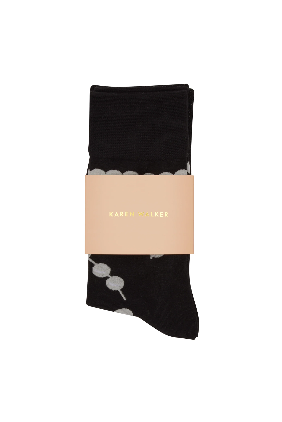 RUNAWAY PEARLS SOCKS 2 PACK