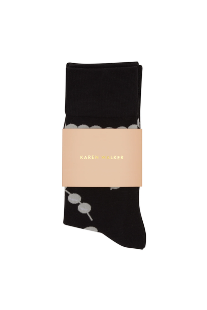 RUNAWAY PEARLS SOCKS 2 PACK