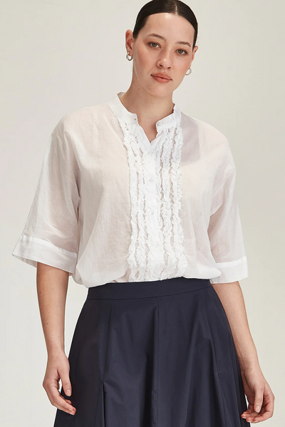 SASHA RUFFLE BLOUSE