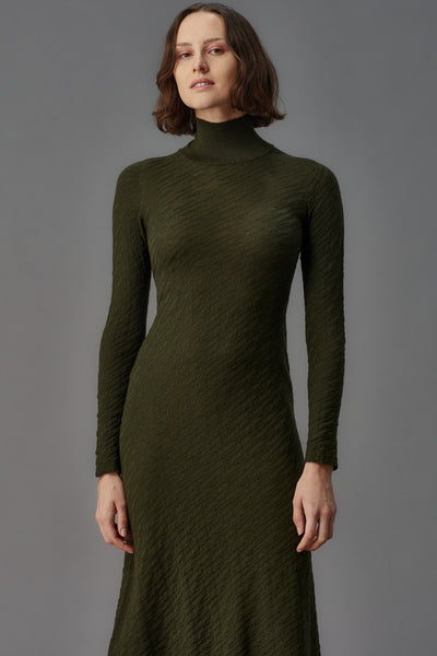 MERINO SLATCH DRESS