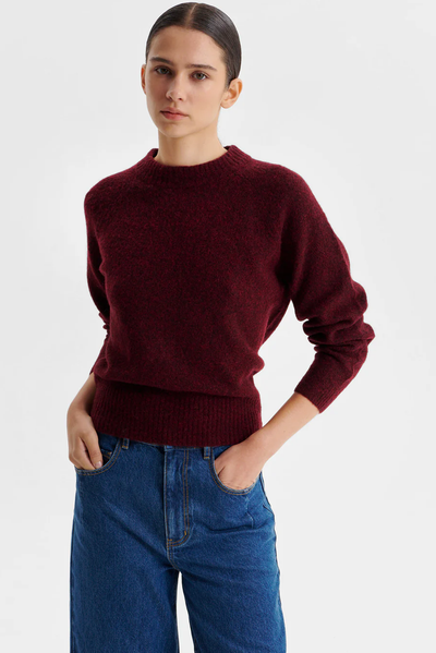 SOLENNE KNIT PULLOVER