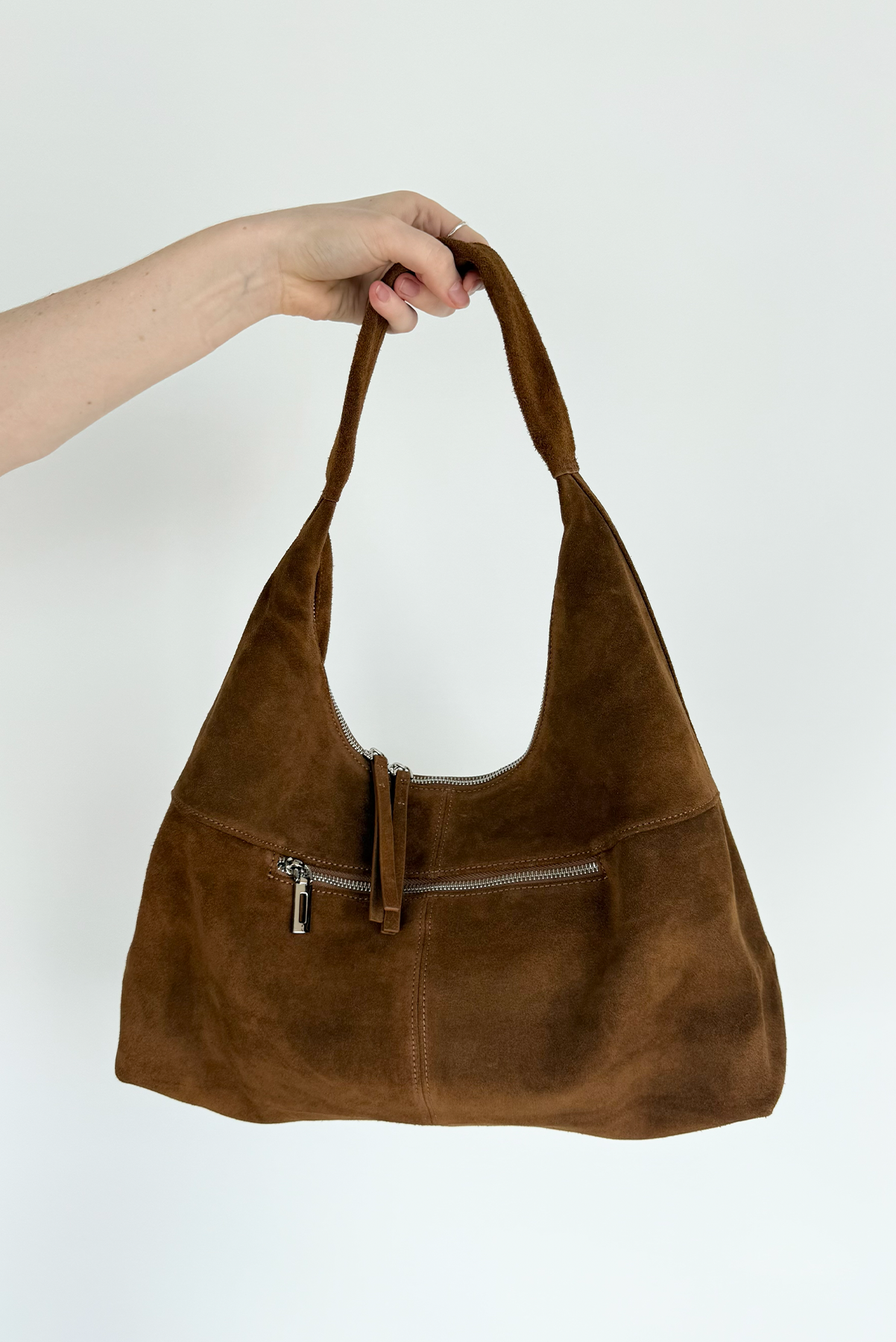 SUEDE SLOUCH BAG