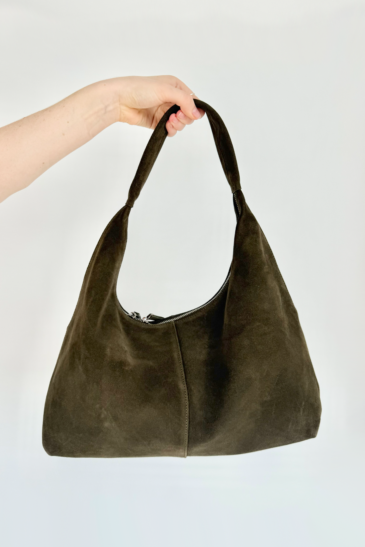 SUEDE SLOUCH BAG