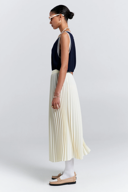 SUNRAY PLEATED SKIRT
