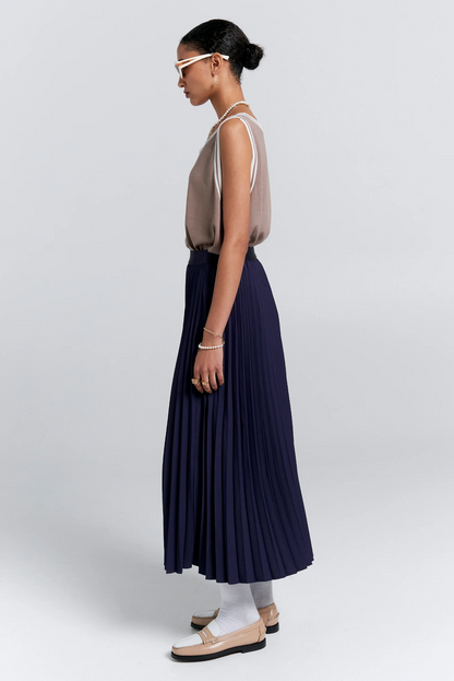 SUNRAY PLEATED SKIRT