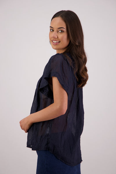BRIARWOOD SALLY TOP INK PINK