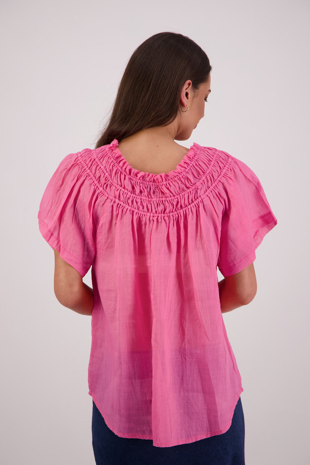 BRIARWOOD SALLY TOP INK PINK