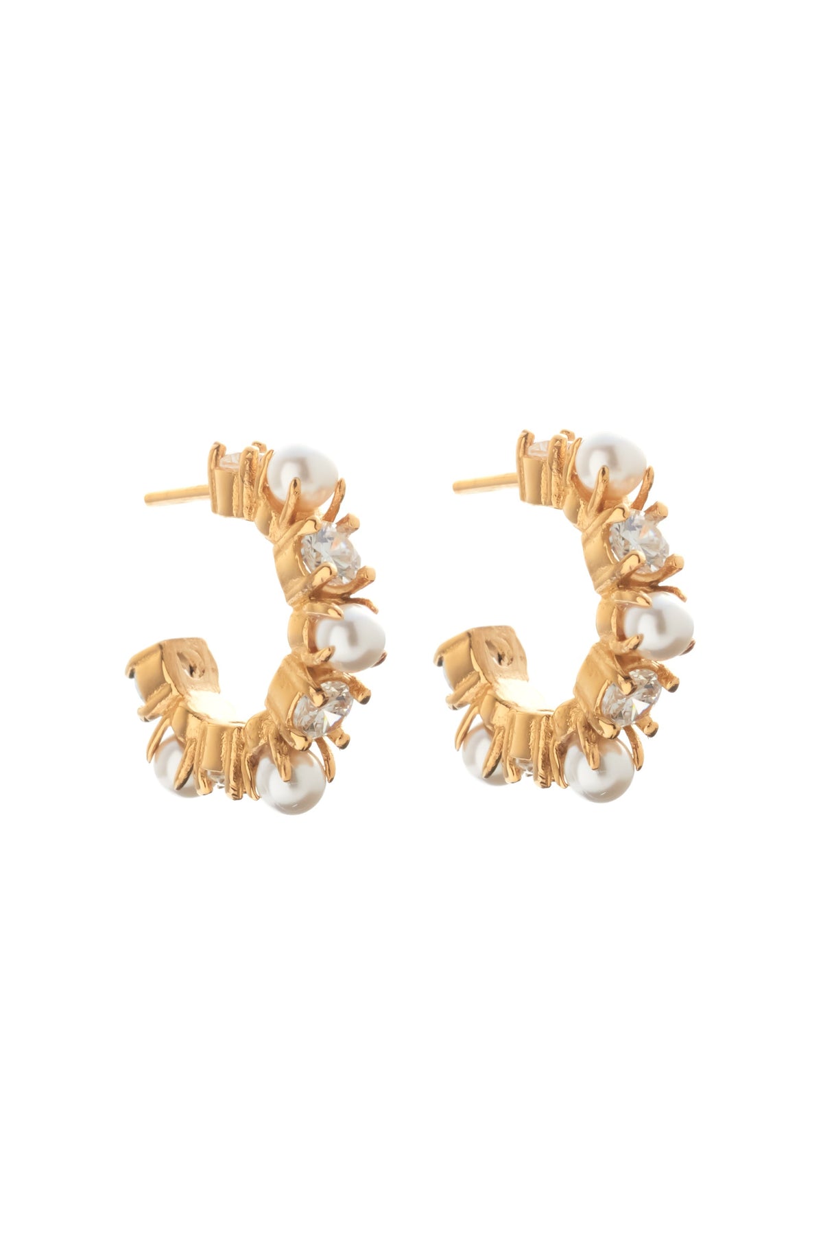 Pearla Hoop Earrings