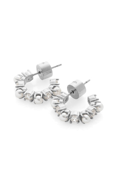 Pearla Hoop Earrings