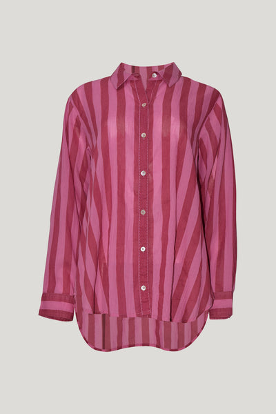 SILLS POSITANO RED & PINK SHIRT