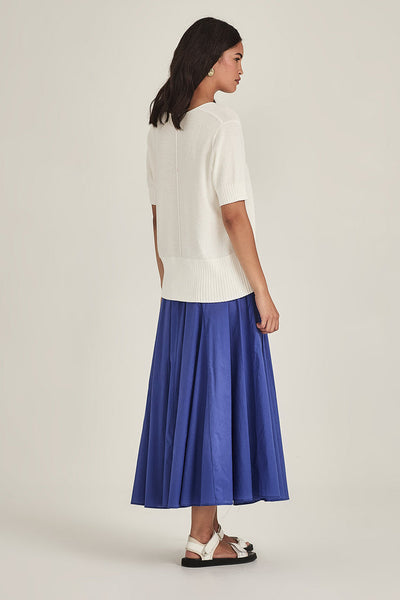 SILLS ZAIYA SKIRT ELECTRIC BLUE
