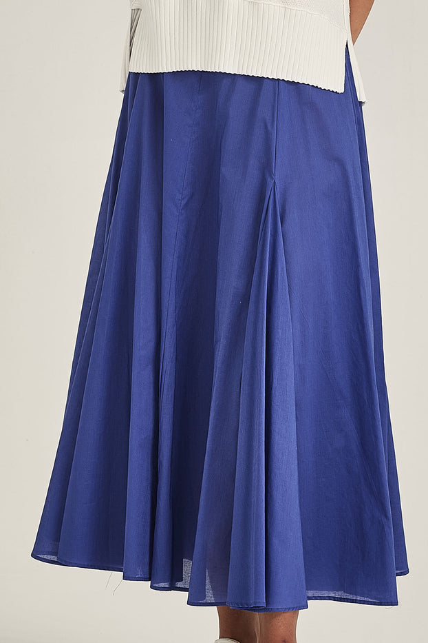 SILLS ZAIYA SKIRT ELECTRIC BLUE