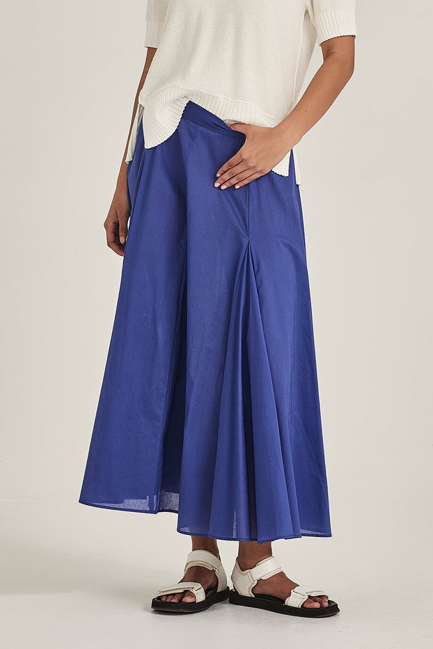 SILLS ZAIYA SKIRT ELECTRIC BLUE