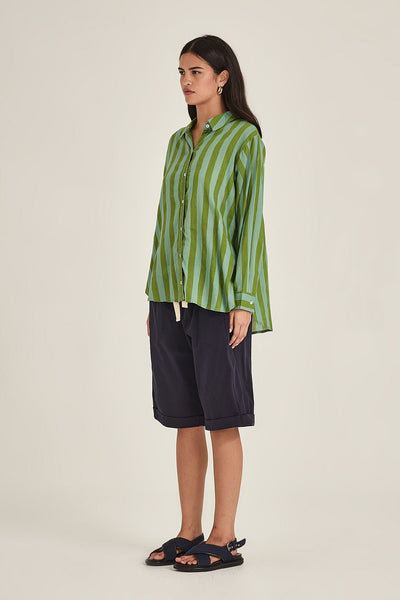 SILLS MACY SHORTS NAVY WITH CREAM DRAWSTRING