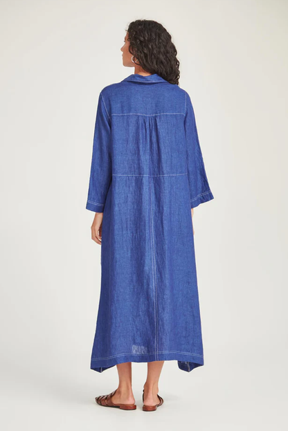 SOFIA LINEN SHIRTDRESS