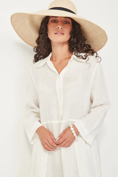 SOFIA LINEN SHIRTDRESS