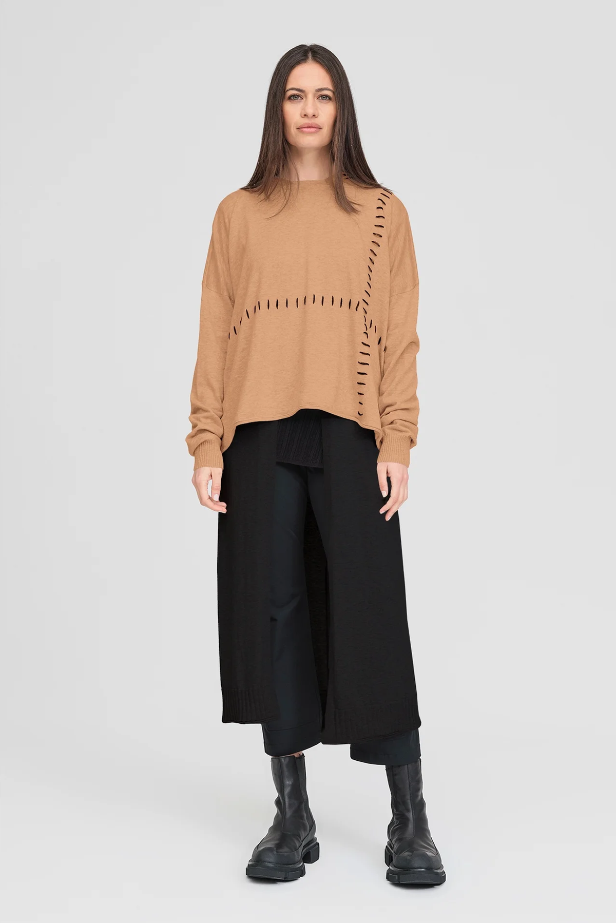 STITCHED LUCENT HOODIE