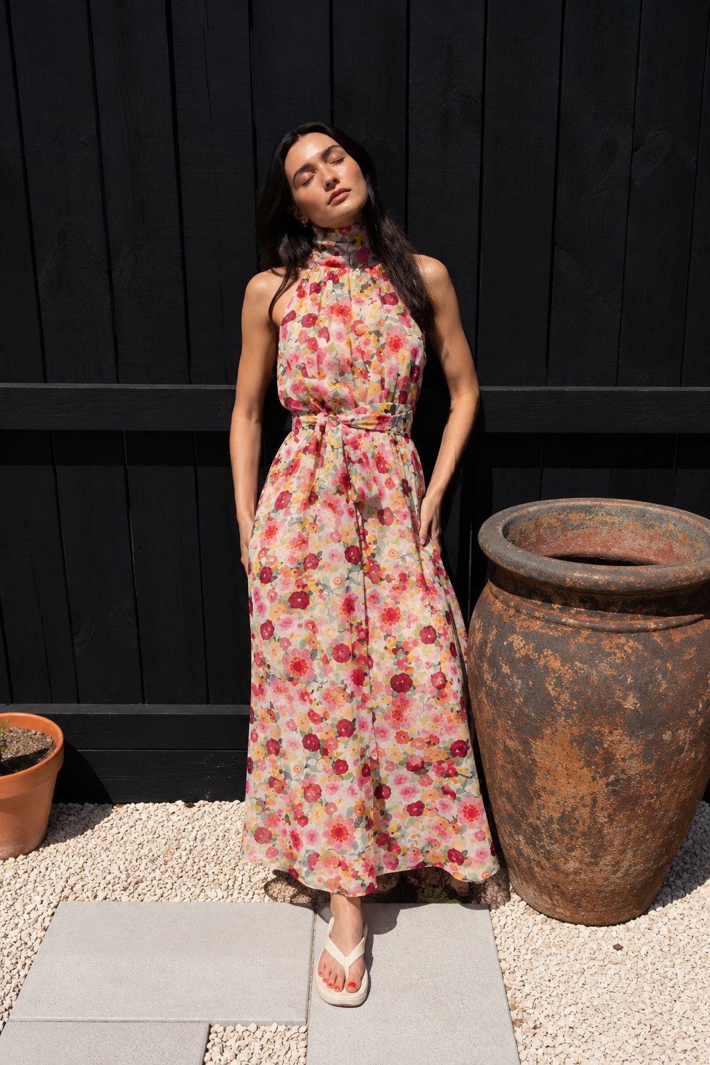 VERA FLORAL DRESS