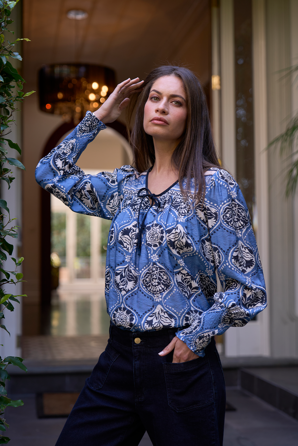 TAJ MAHAL BLOUSE