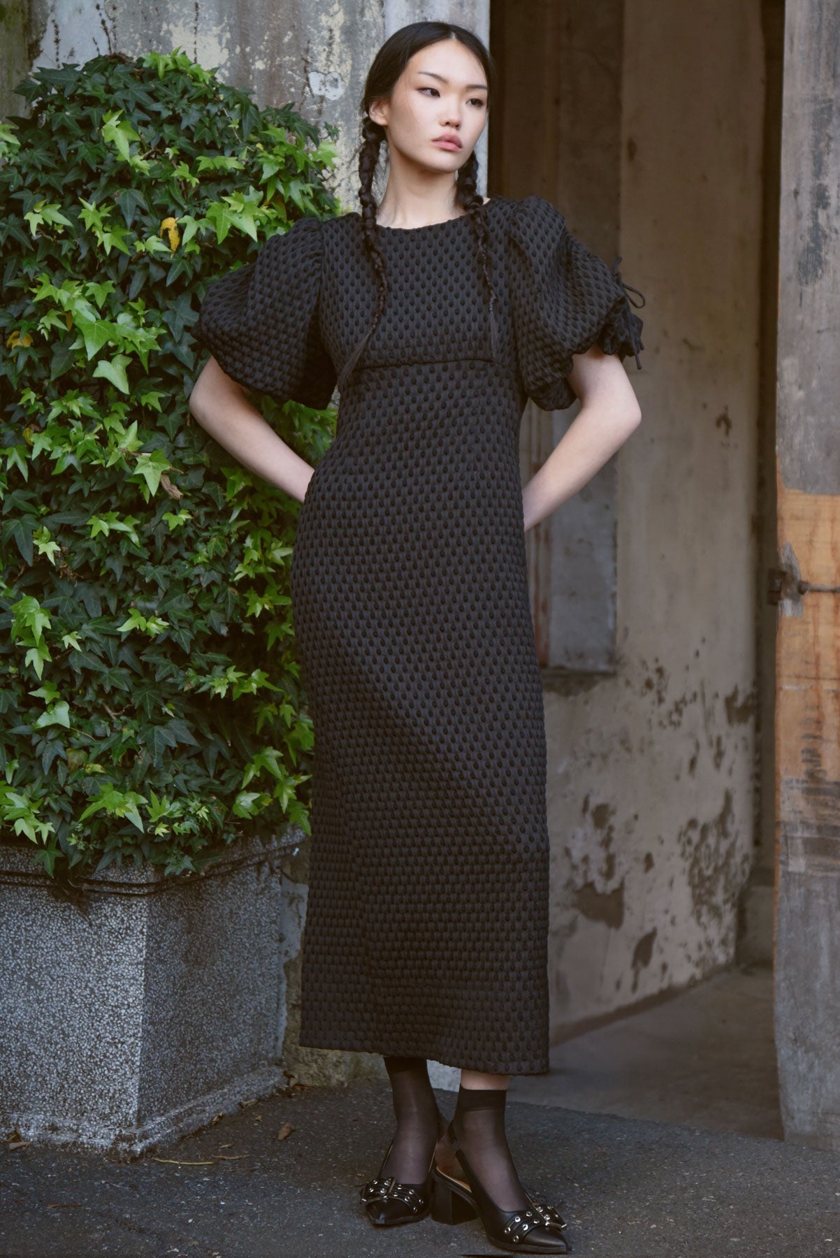 ALONG FOR THE TIED DRESS