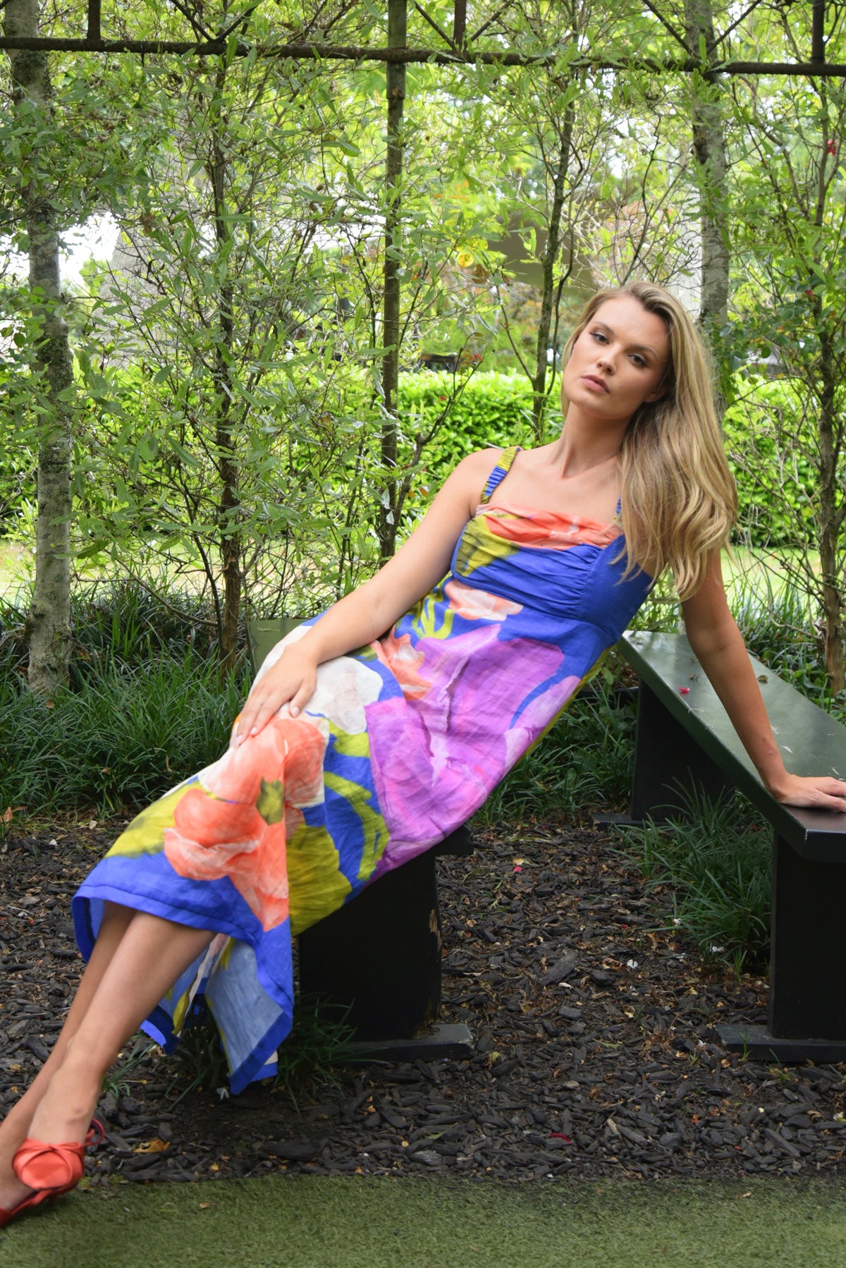 ALWAYS IN A ROUCHE DRESS