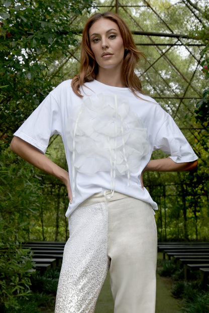 MY HEART ROSE ON TSHIRT