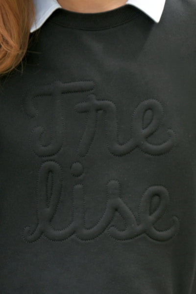 EMBOSS LADY SWEATSHIRT