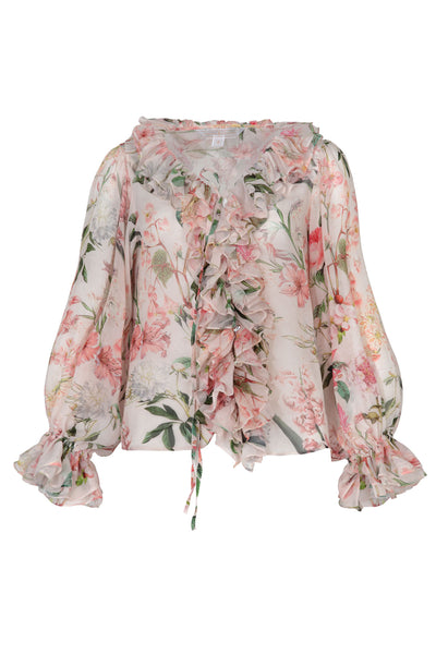 TRELISE COOPER RUFFLE MY LOVE BLOUSE