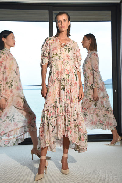 TRELISE COOPER THE FRILLS ARE ALIVE DRESS