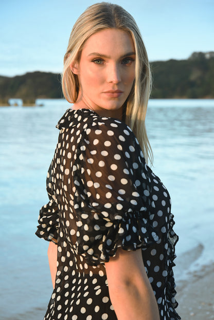 RUFFLE MY LOVE BLOUSE