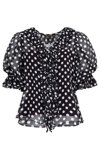 RUFFLE MY LOVE BLOUSE