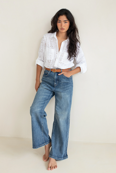 THE BRODERIE SHIRT