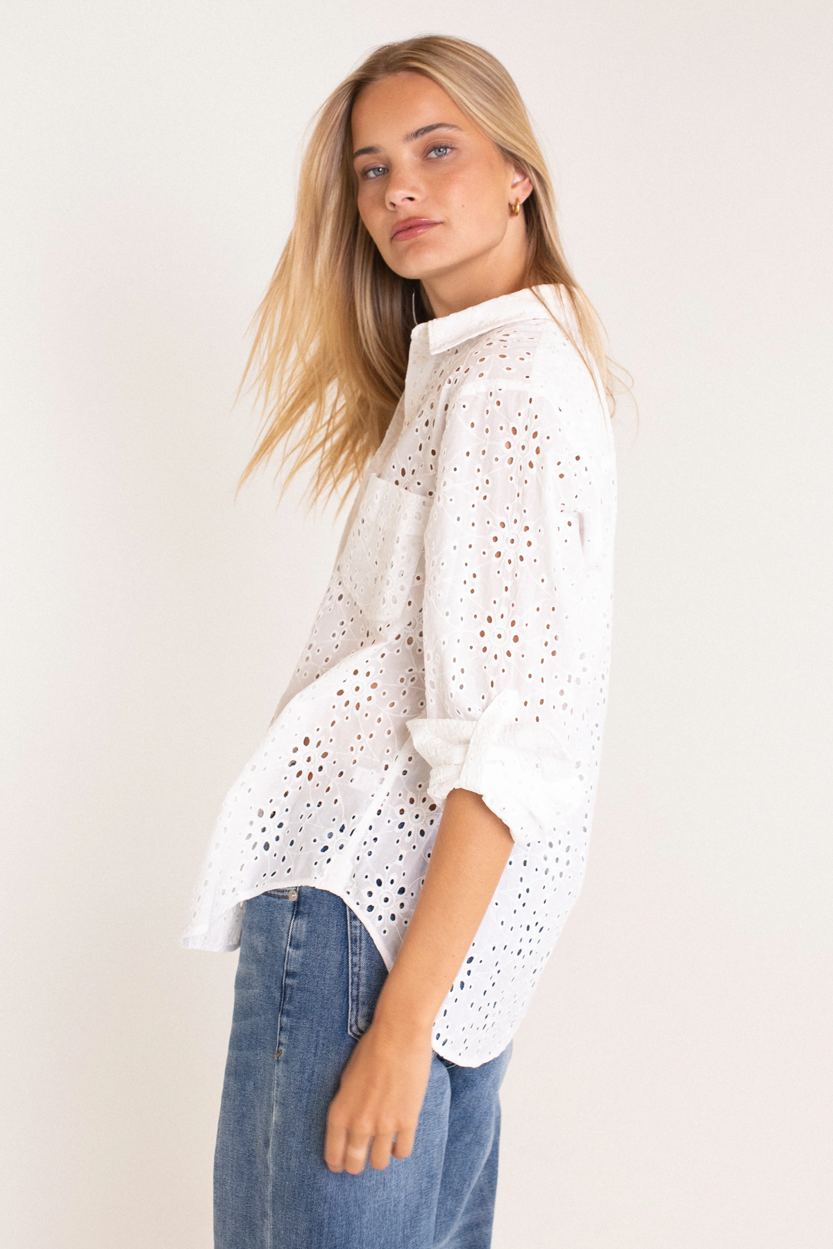 THE BRODERIE SHIRT