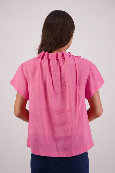 BRIARWOOD TAFFY TOP RAMIE INK PINK YELLOW BLUE NAVY RED RAMIE