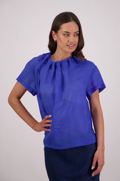 BRIARWOOD TAFFY TOP RAMIE INK PINK YELLOW BLUE NAVY RED RAMIE