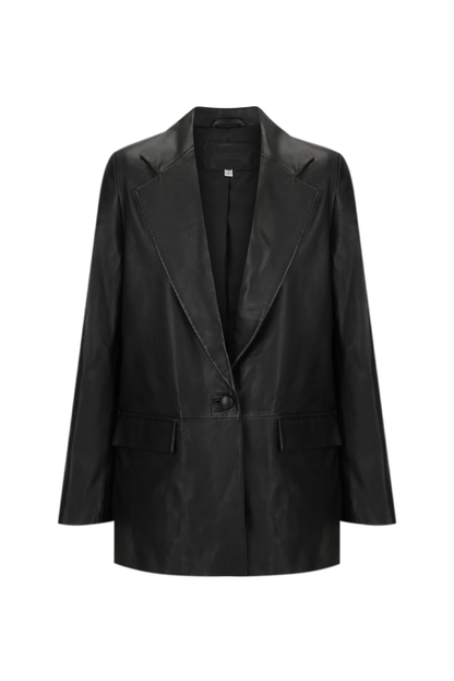 WESTLEY LEATHER BLAZER
