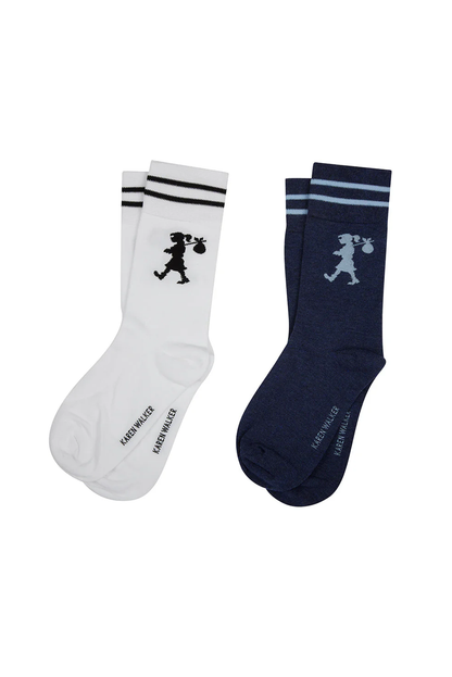 RUNAWAY GIRL SOCKS 2 PACK