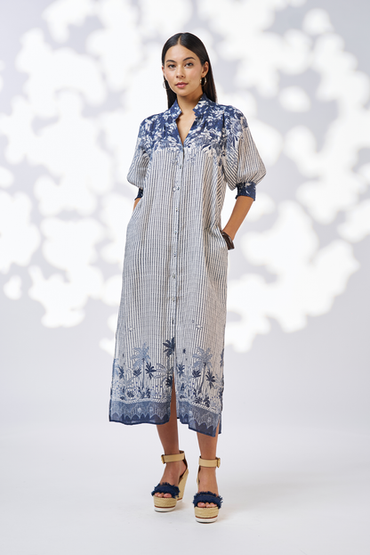 XANTHE SHIRT DRESS