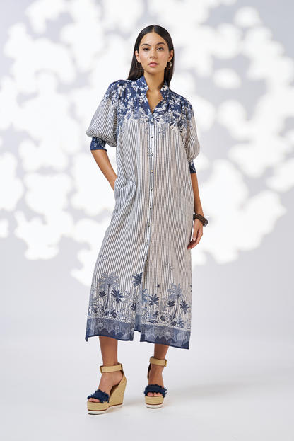 XANTHE SHIRT DRESS
