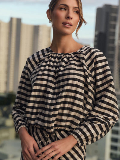 YASMINE GINGHAM TOP