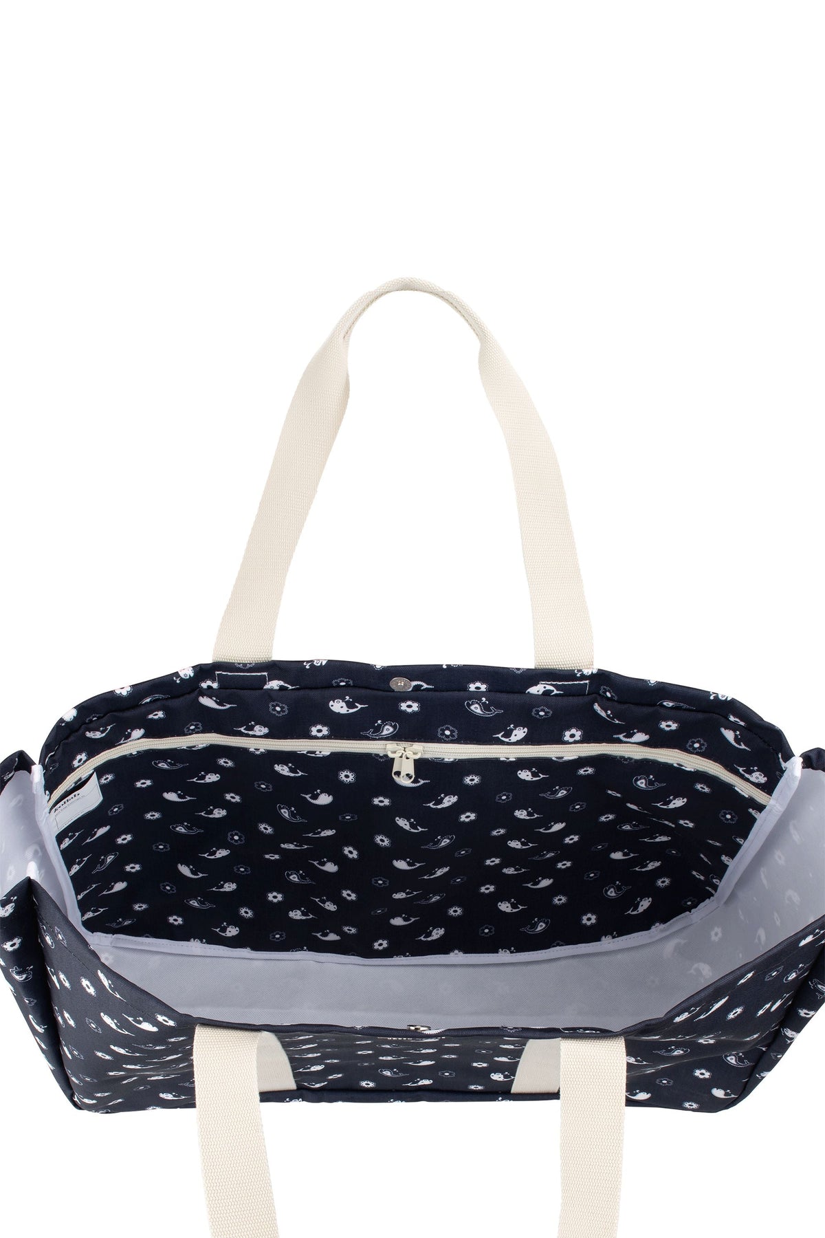 KOLLAB X KAREN WALKER CARRYALL CARGO BAG FLORAL WHALE
