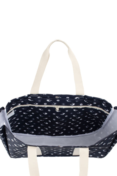 KOLLAB X KAREN WALKER CARRYALL CARGO BAG FLORAL WHALE