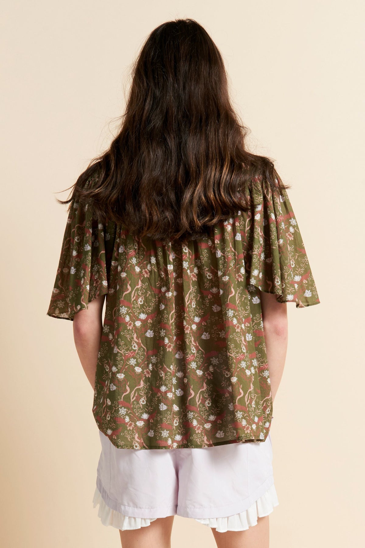 AGNES BLOUSE OLIVE