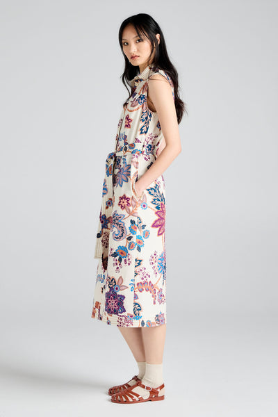 ODETTE DRESS CREAM FLORAL