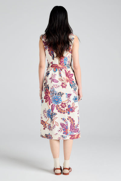 ODETTE DRESS CREAM FLORAL