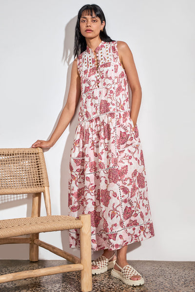 ZOE KRATZMANN LINGER DRESS RAMIE ROSE PAISLEY MAXI DRESS