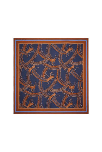 CAROUSEL CLASSIC SILK SCARF
